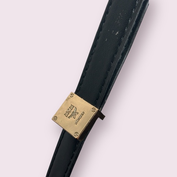 Mcm Patricia Visetos Shoulder Bag black - Picture 9 of 10